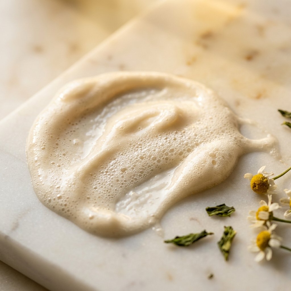 Gentle Resurfacing Cleanser — rich, creamy texture with botanical extracts for daily skin cleansing